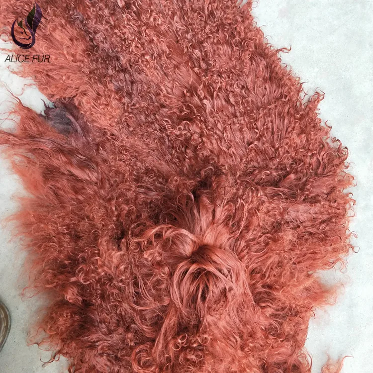 Длинный шерстяной ковер из монгольской овечьей шерсти одеяло натуральной