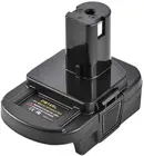 Адаптер-преобразователь для аккумулятора DM18RL, USB dm20robдля RYOBI, конвертер DEWALT, 20 в, Milwaukee, M18 в 18 в, адаптер для аккумулятора