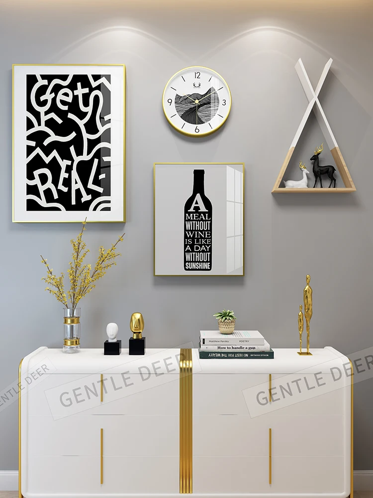 

Modern Cartoon Food Creative Abstract Wooden Border Decorative Painting Suitable For Home Decoration Living Room Wall Hanging