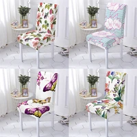 animal style cover for chairs stretch chair cover dining chairs covers butterfly pattern modern dining chairs covers stuhlbezug