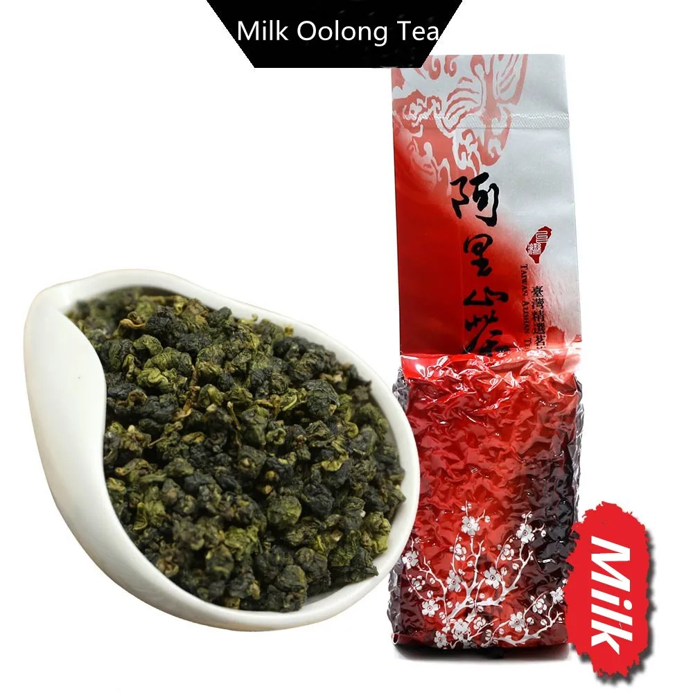

2021 High Mountains JinXuan Tea Fresh Chinese Taiwan Milk Oolong Tea Beauty Weight loss Lowering Blood Pressure