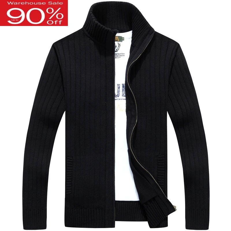 Мужской свитер кардиган на молнии Новое поступление 2020 осенне зимнее