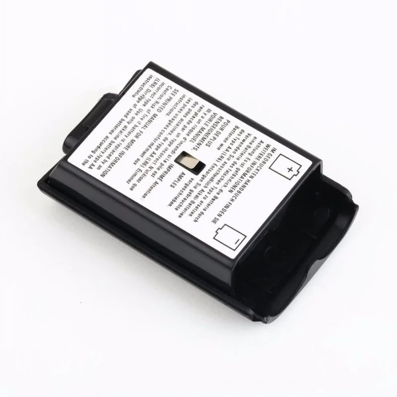 

1PCs Game Battery Case for Xbox 360 Battery Case Wireless Controller Rechargeable Battery Cover with Sticker Gamepad Accessories