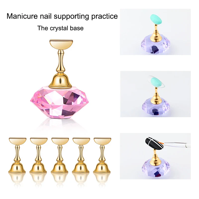 Стенд для маникюра обучения ложным ногтям магнитный маникюрный набор V9-Drop |