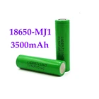 1-10 шт. 100% новый аккумулятор 18650 3,7 в 3500 мАч INR18650 MJ1 18650 20A разряд для перезаряжаемой литий-ионной батареи
