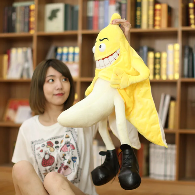 

Creative Funny Banana Man Plush Toy Girl Doll High Quality Plush Toy Children Birthday Gift Christmas Pluszaki Plushie BC50MR