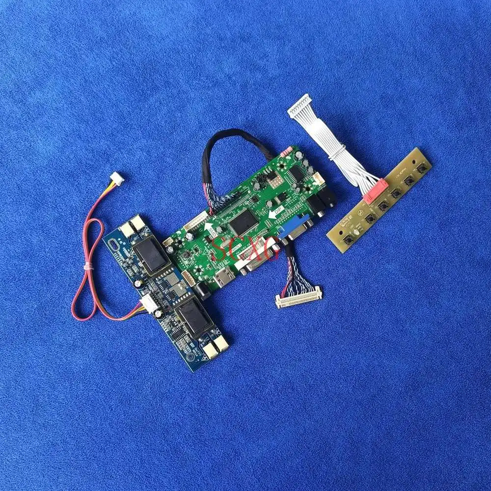 

4CCFL 1280*1024 Controller Card For MTT170E1LG11/SVA170SX01TB/TX43D15VC0CAD Kit LCD Monitor HDMI-compatible VGA DVI 30 Pin LVDS