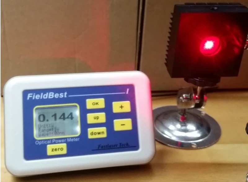 

Laser Power Meter Thermoelectric Type 6W Range 1mW Resolution