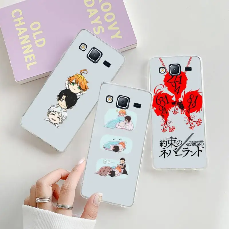 

Cartone animato The Promised NeverLand Phone Case Transparent For Samsung Galaxy S Note 8 9 11 20 10 Pro E LITE P Plus A81
