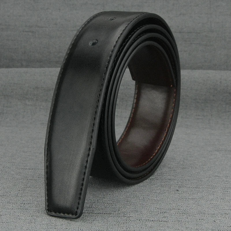 Ремень мужской из натуральной кожи без пряжки 3 см|Мужские ремни| |