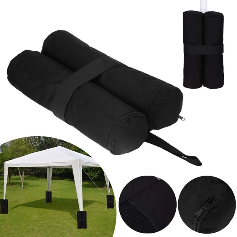 Outdoor Tent Camping Awning Canopy Leg Weight Gazebo Windproof Fixed Sandbag Canopy Anchor Stable Weight Bag