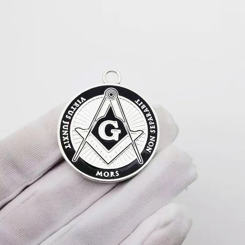 Индивидуальное модное масонское ожерелье компас G-кулон ювелирное изделие с