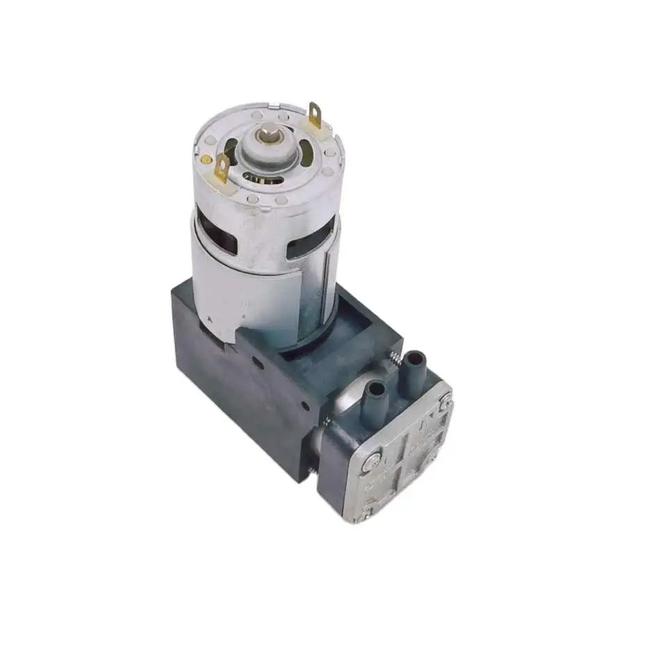 3.4bar 19L/M flow best portable pump oil-less air dc motor silent air piston compressor