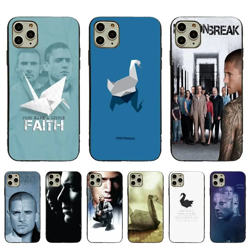 

Prison Break Luxury Soft Phone Case for iphone 13 11pro 12pro MAX 8 7 6 6S Plus X XS MAX 5 5S SE XR Fundas Capa