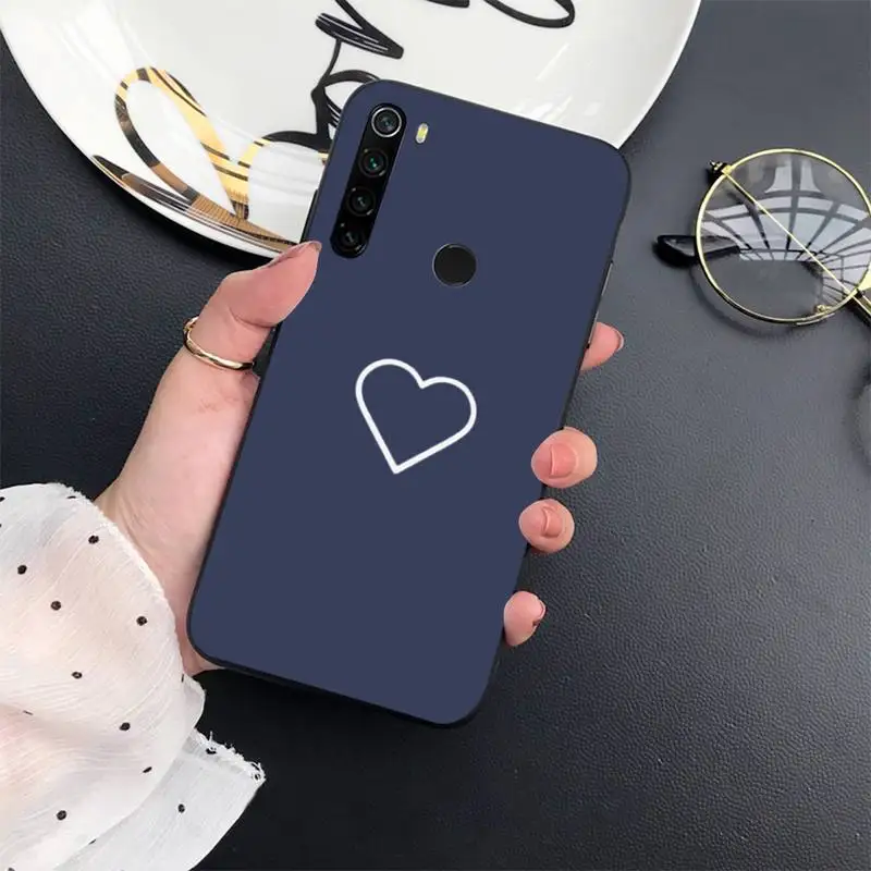 

LOVE heart color Phone Case For Xiaomi Redmi 7 8 9t a3Pro 9se k20 mi8 max3 lite 9 note 9s 10 pro