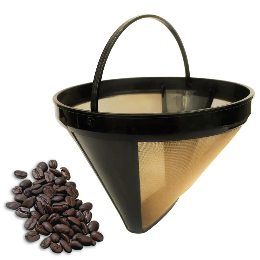 Фильтр для кофейника из нержавеющей стали многоразовый инвертированный