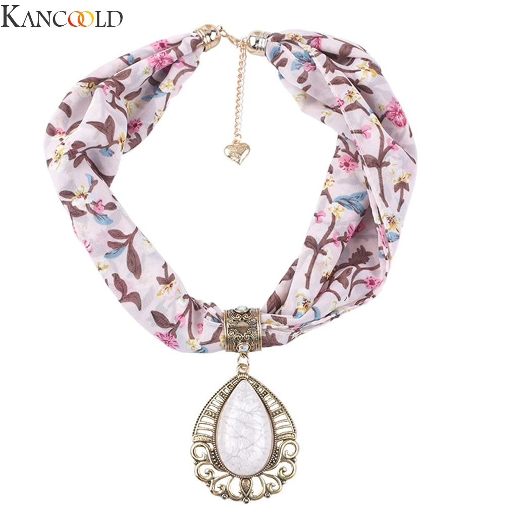 KANCOOLD Горячая Мода осень зима цветочные шарфы для женщин Boho пляжная шаль Кристалл