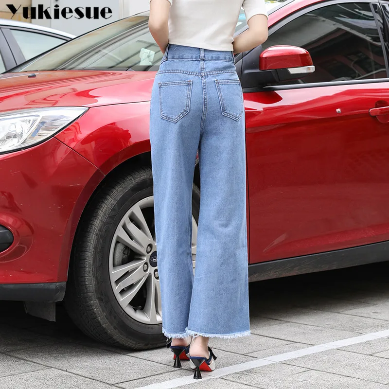 Женские джинсы с широкими штанинами свободные шикарные мешковатые для женщин в