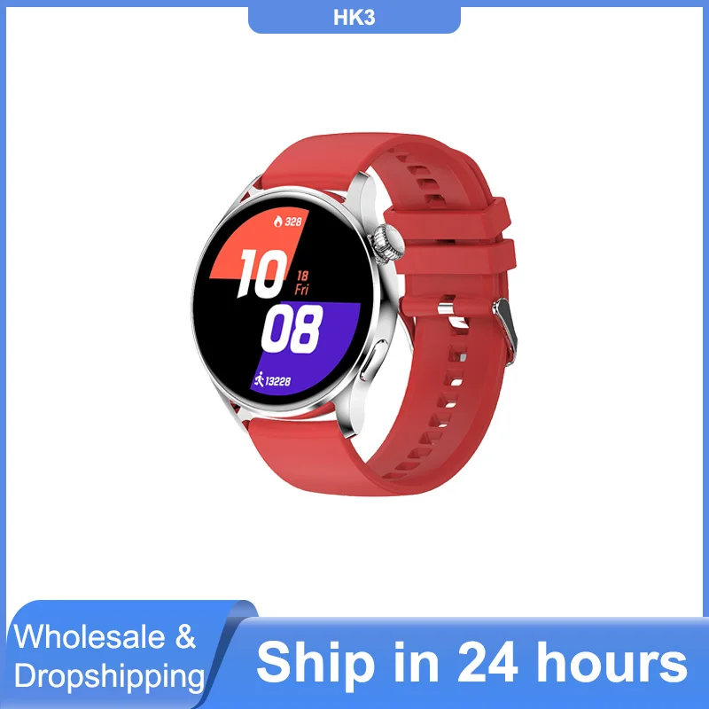 

HK3 Business Bluetooth Call Smart Watch Manufacturer Men Sports Health Analysis Color Screen Smartwatch PK Huawei Watch GT3 Pro
