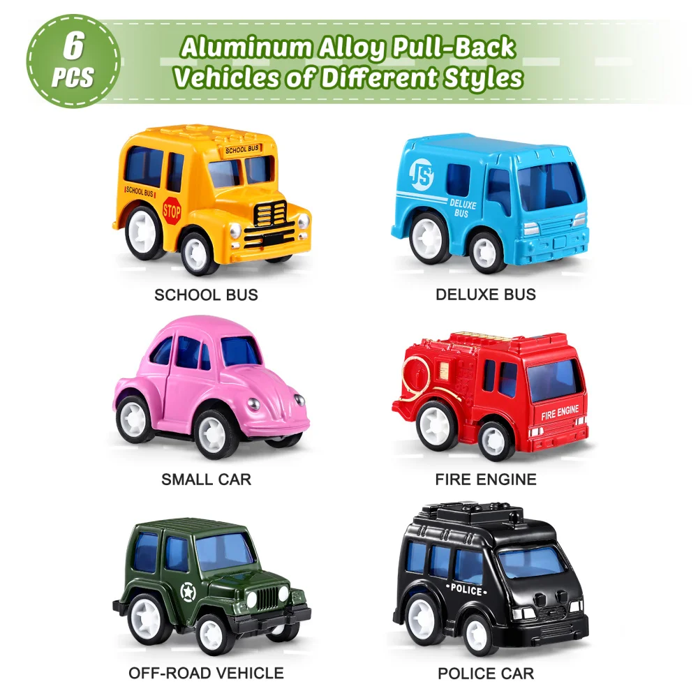 

PARTYKINDOM City Theme Kids Carpet Playmat Traffic Playing Rug Educational Scene Map Floor Cushion with Alloy Back Vehicles