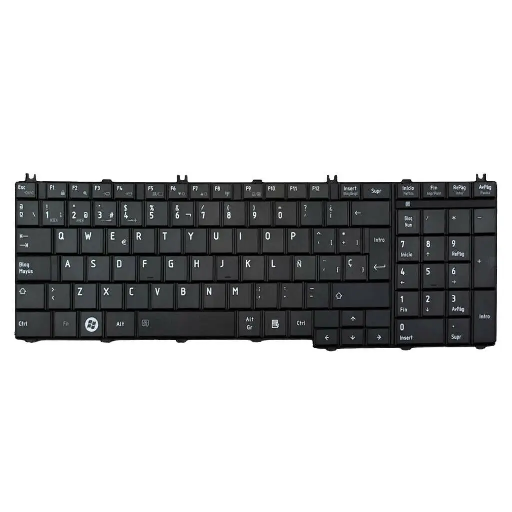 Испанская клавиатура SP для Toshiba Satellite C650 C650D C655 C655D C660 C660D | Компьютеры и офис