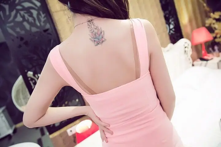

Women's Night Show Clothing Sexy 2021 New Summer Nightclub Low-Cut Slim-Fit Figure Flattering Sheath Bandeau Sling Dress