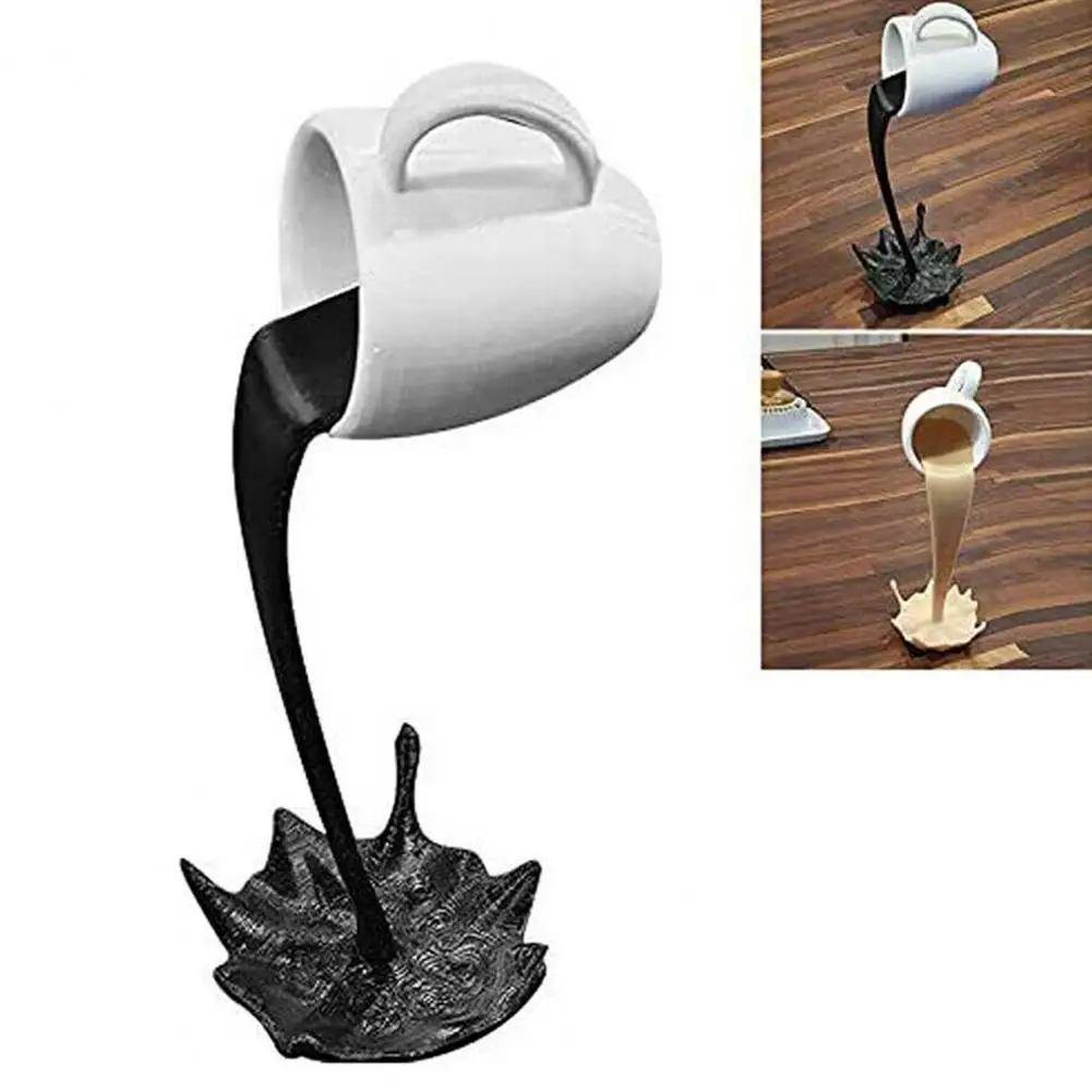 Плавающая жидкая кофейная кружка модель чашки миниатюрные фигурки настольные