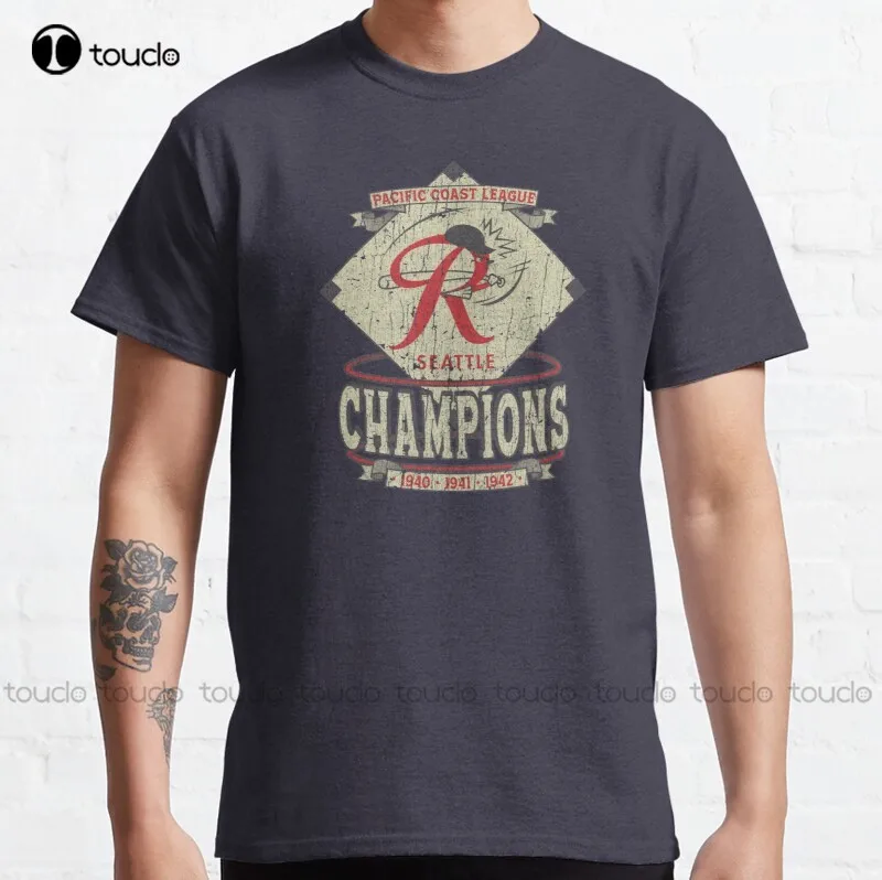 

New Seattle Rainiers Classic T-Shirt T-Shirts For Women men s-5xl