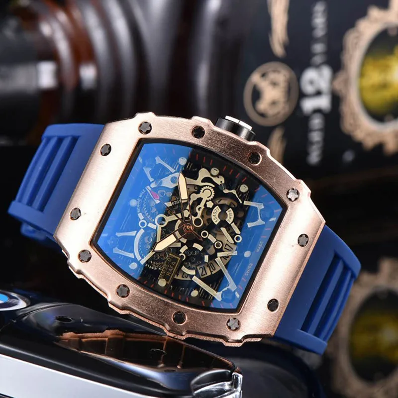 Часы наручные мужские с календарем роскошные дизайнерские кварцевые