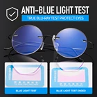 Стекло для чтения без оправы es для мужчин и женщин, Безрамное круглое увеличительное стекло es для близорукости при пресбиопии по рецепту, + 1,50 + 2,00