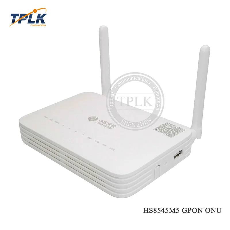 Оригинальная новая версия HS8545M5 Gpon wifi Ont onu 1GE + 3FE VOICE USB английская прошивка модем