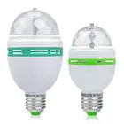9 Вт 6 Вт E27 светодиодный RGB лампа AC85-265V 220V 110V Лампочка Magic Цвет проектор автоматический вращающийся сценический светильник для отдыха и вечеринок бар КТВ дискотека