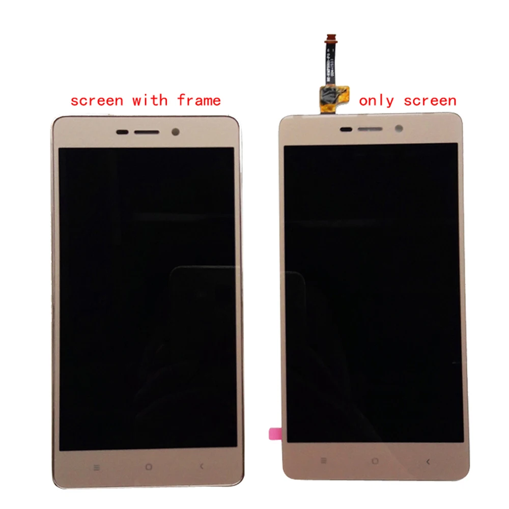 100% Протестировано качество AAA LCD + рамка для Redmi 3 3S ЖК-экран Бесплатная доставка |