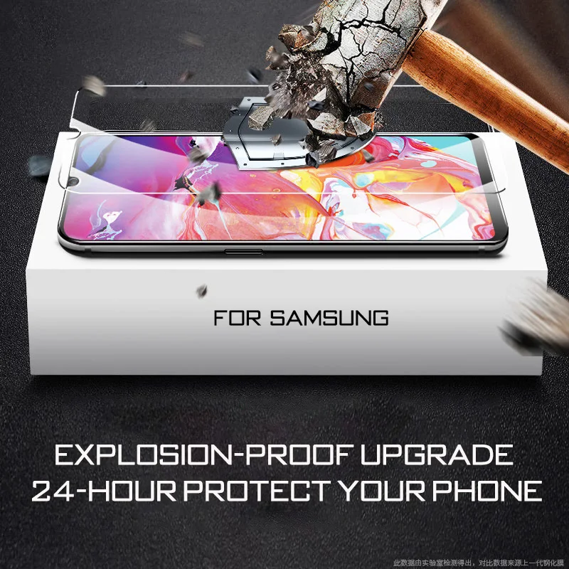 

2Pcs Tempered Glass For Samsung Galaxy M30 M20 M10 A50 A40 A70 Screen Protector For Samsung A10 A20 A20E A30 A60 A80 A90 Glass