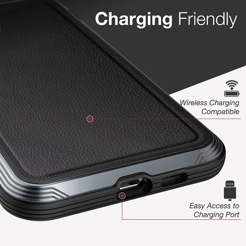 X-Doria Defense Lux чехол для телефона iPhone 11 Pro Max военный класс падение проверенный чехол Чехол для iPhone11 Pro Алюминиевый Чехол Coque