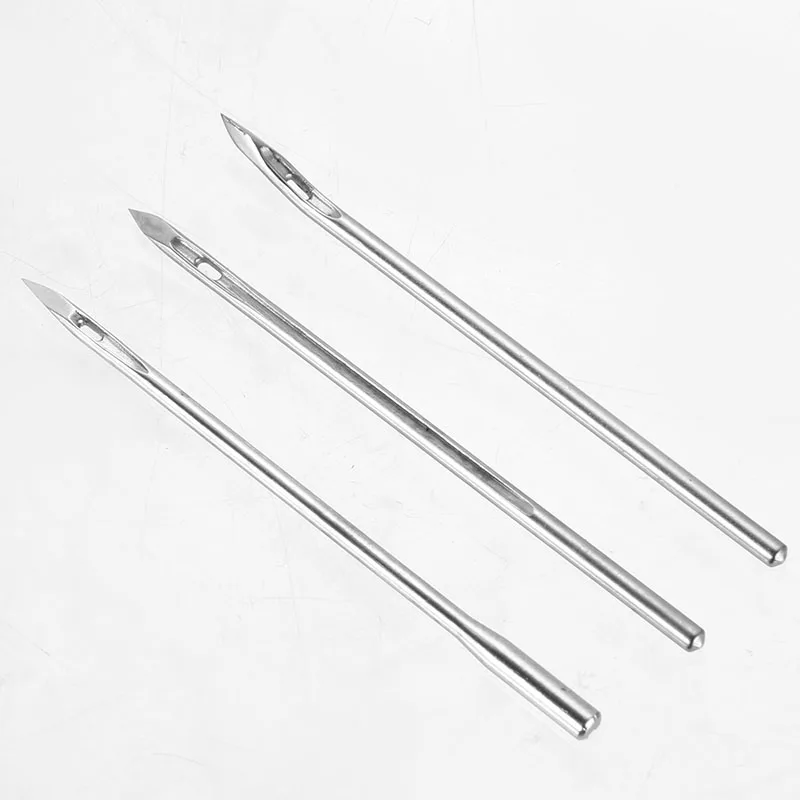 

Speedy Stitcher Needle Kit - Diamond-Point Stainless Steel Needles for Sewing AC889