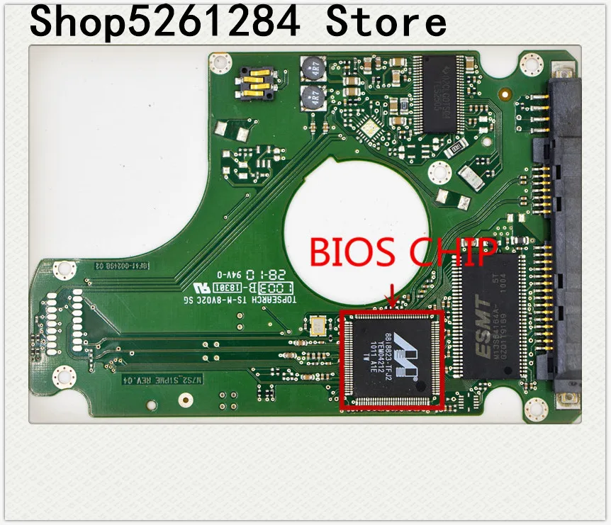 

SA notebook hard disk circuit board Logic Board / BF41-00249B M7S2_S1PME REV.04 / HM250HI