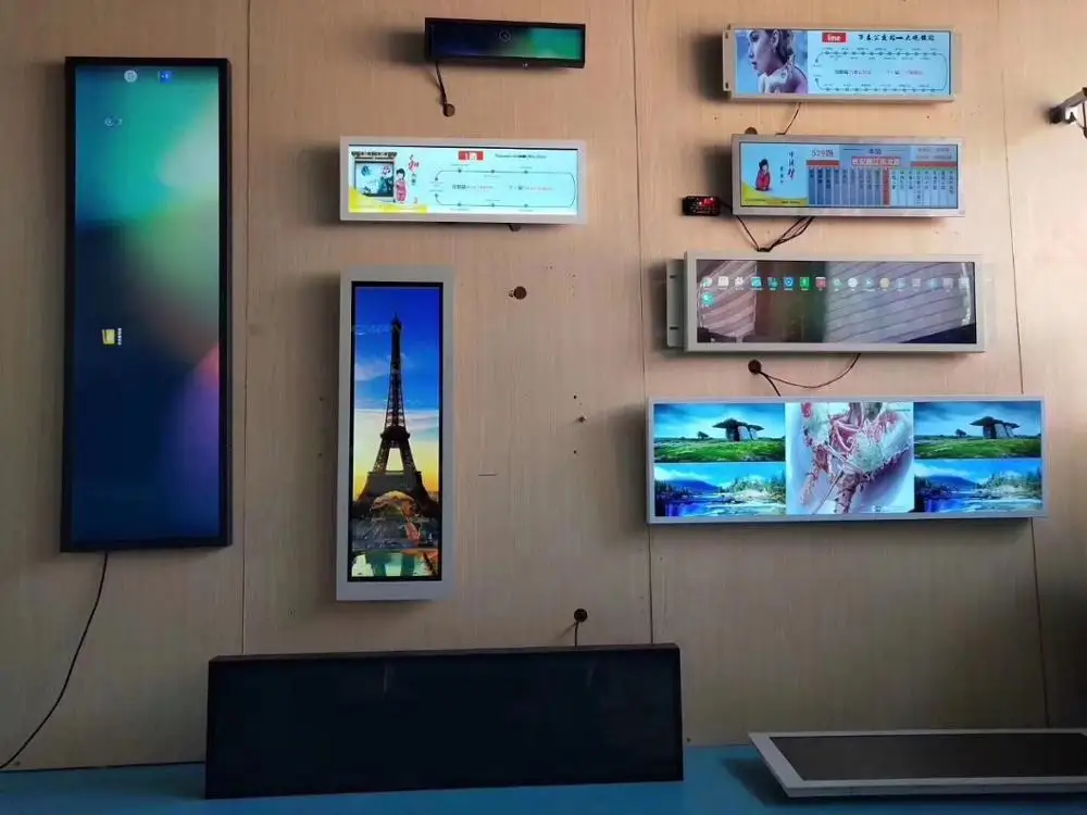 Супермаркет полка 23 дюймов ультра широкий монитор экран растягивается бар Тип ЖК