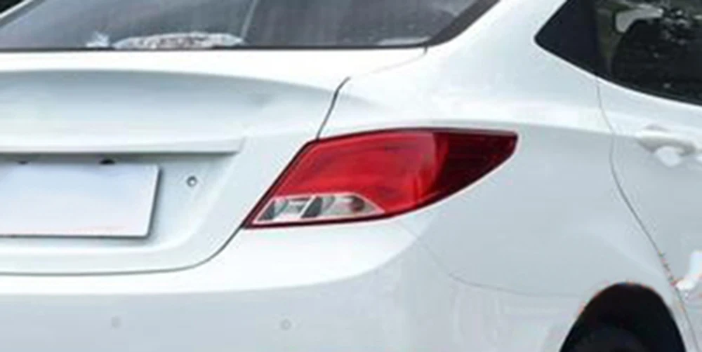 Driver Side Для hyundai Verna комплект для освещения автомобиля Авто задний фонарь Поворотная сигнальная Тормозная лампа Предупреждение ющий бампер свет - Цвет: Driver Side