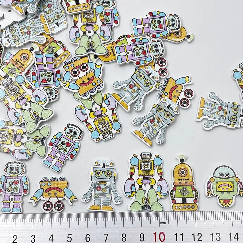 25/50/100 шт. деревянные пуговицы | Дом и сад