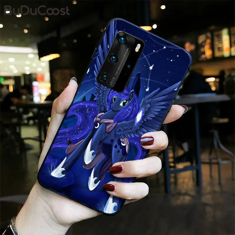 

Hrmes Cartoon My Little Pony Phone Case for Huawei P20 P30 P20Pro P20Lite P30Lite P10 P Smart plus P10Lite P40 Pro P40 lite