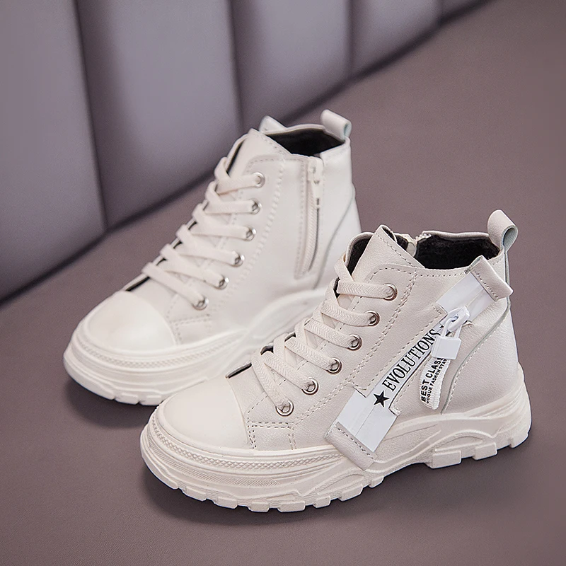 Зимняя детская обувь Ботинки martin детские зимние ботинки Теплые ботильоны для