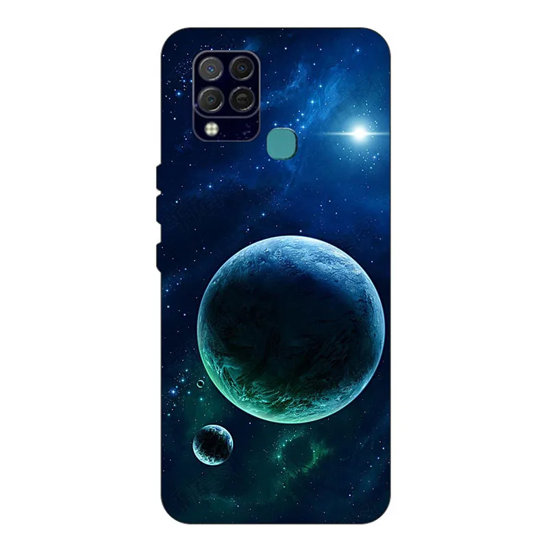 Силиконовый чехол для Infinix Hot 10 Lite Smart 5 Funda X657B / 10T 10s 9 Play HD 2021 | Мобильные телефоны и