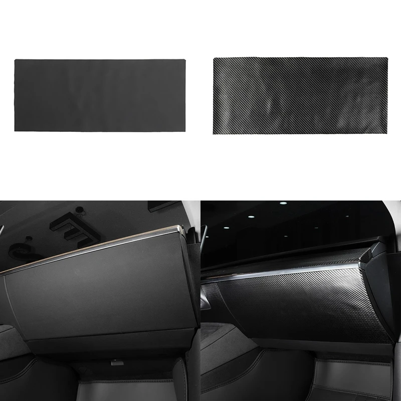 

Leather for Tesla Model Y 20-21 Auto Glove Box Anti-Dirty Pad Sticker