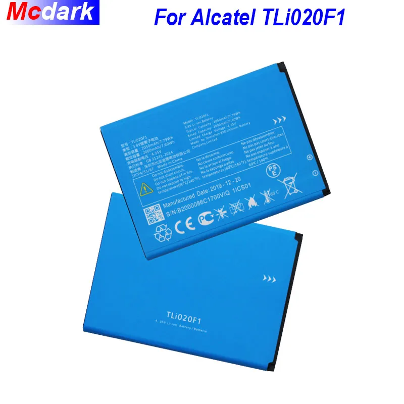 Сменный аккумулятор TLi020F1 2050 мАч для Alcatel One Touch Pop 2 5042D C7 U5 TCL J720 J720T J726T|Аккумуляторы