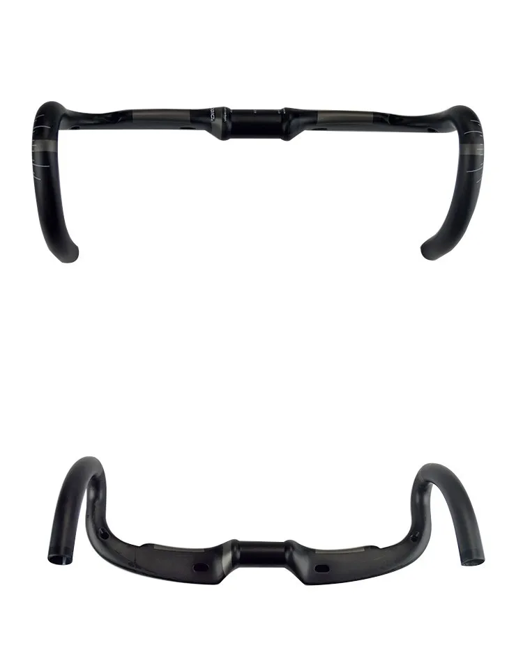 Купить Руль из углеродного волокна для дорожного велосипеда, 400/420/440 мм