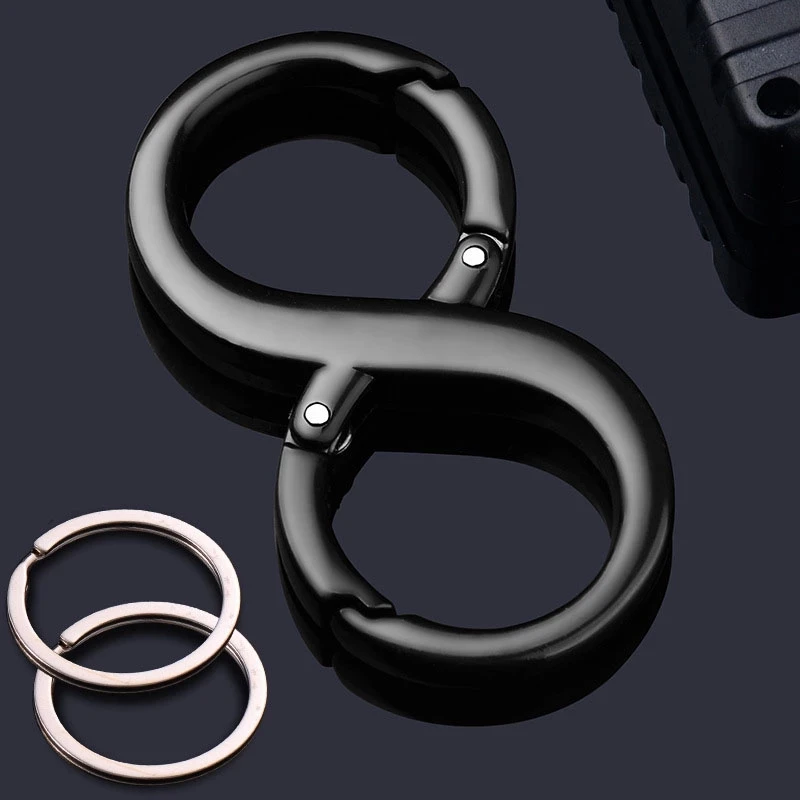 

black waist hanging key chain key ring high quality carkey chain key holder creative sleutelhanger chaveiro llaveros hombre