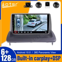 aotsr latest android 10 car radio player gps navigation dsp car auto stereo video hd multimedia for volvo c30 s40 c70 2006 2012