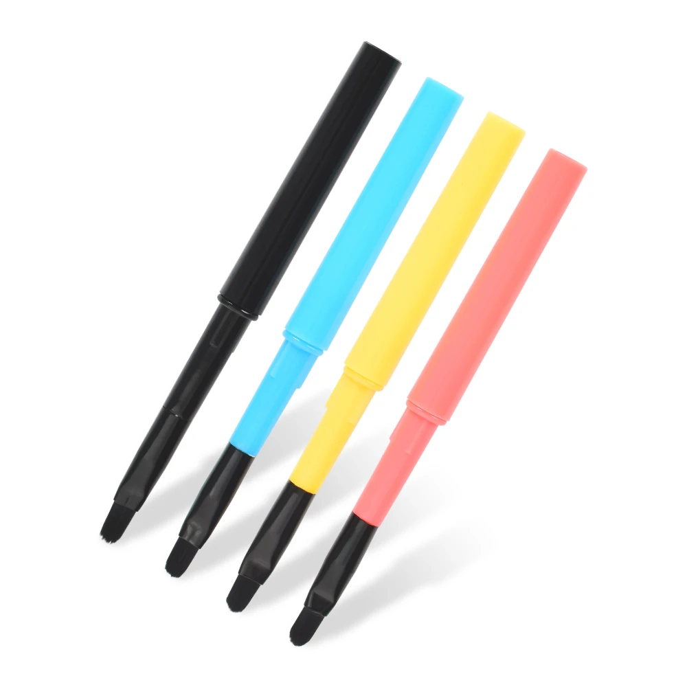 12 шт. женские модные кисти Портативные Автоматические выдвижные для губ с