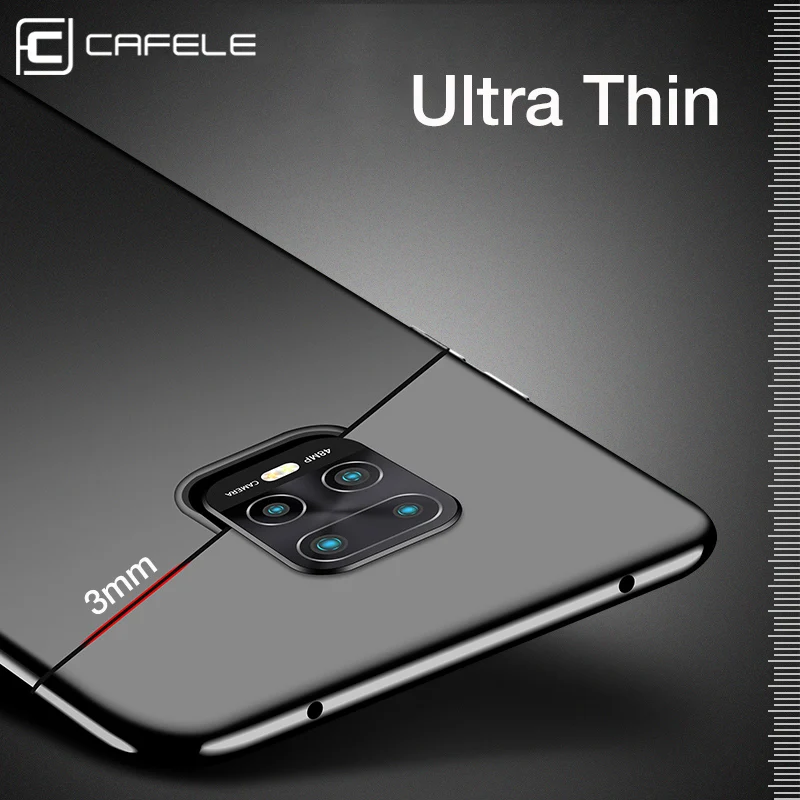Оригинальный чехол Cafele для телефона Xiaomi Redmi note 9 Pro мягкий из ТПУ защитный